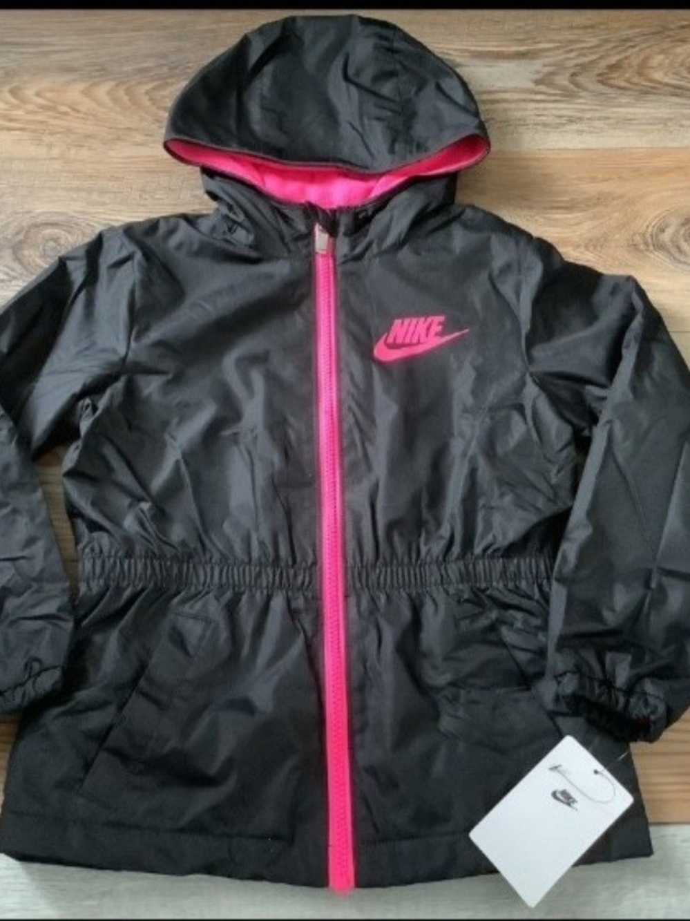 Nike Girls Fleece Lined Hooded Jacket Size 5(NWT)~PRICE IS FIRM~